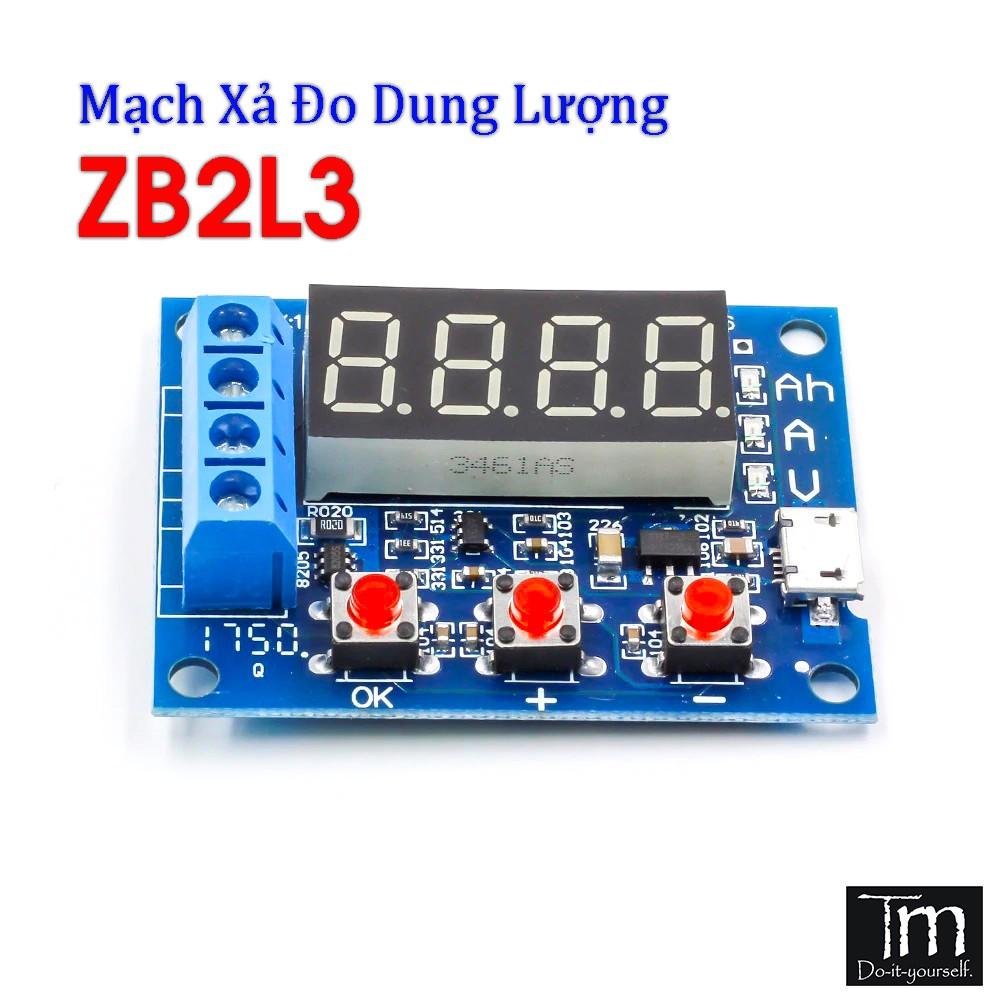 Mạch Xả Đo Dung Lượng Pin &amp; Acquy ZB2L3