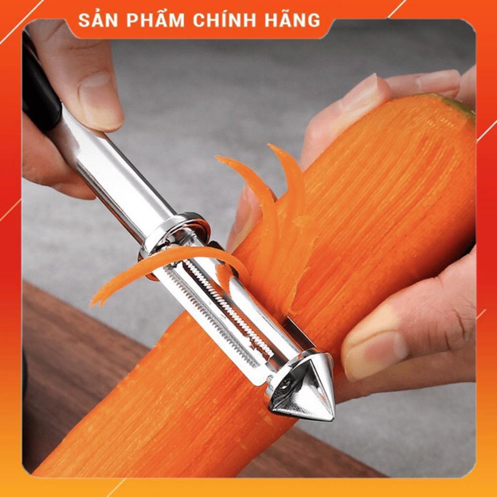 Nạo rau củ quả Inox 5 in 1 Vân Phương Shop, và bào sợi rau củ quả tiện lợi