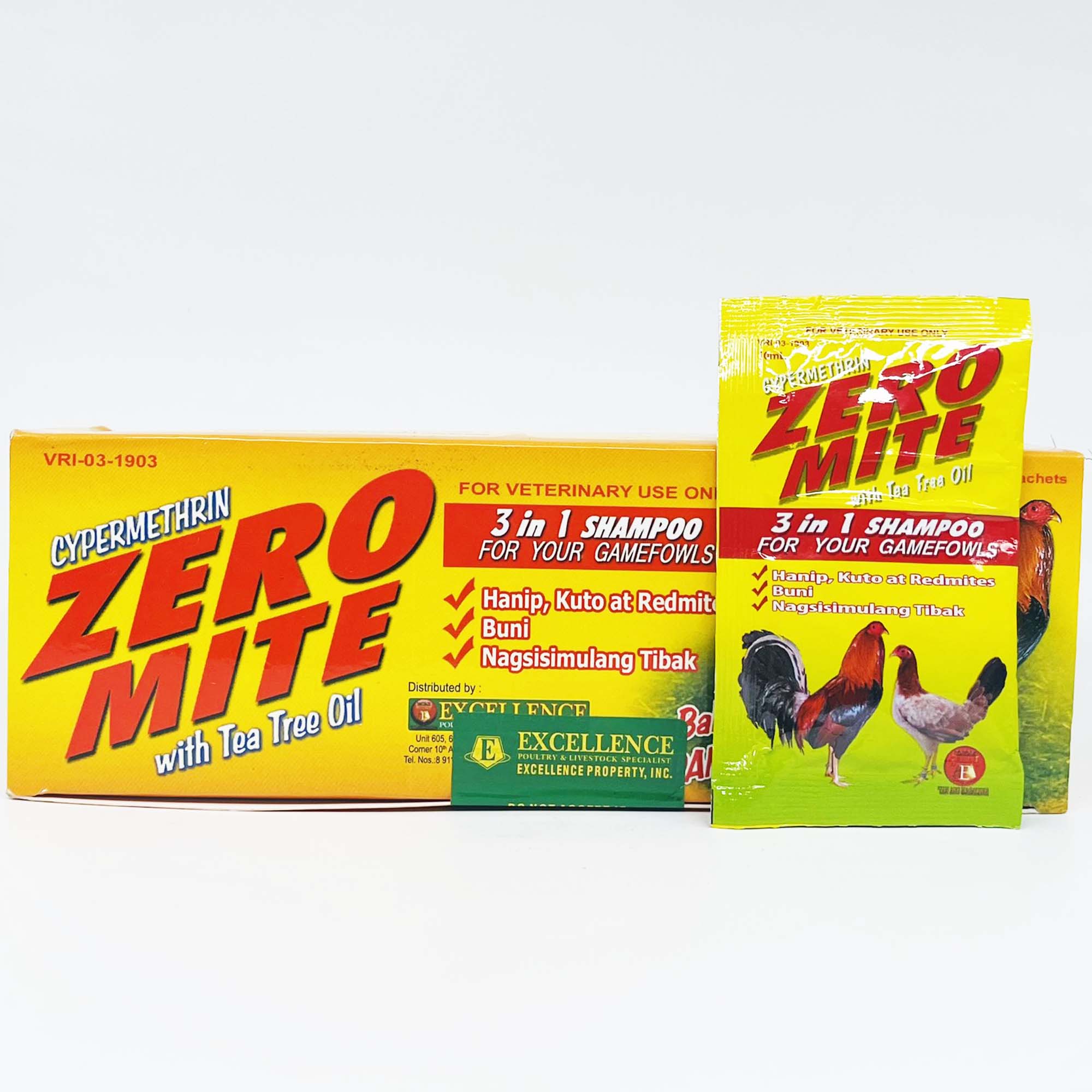 Xà Bông Tắm Gà Zero Mite Giúp Lông Bóng Mượt Cho Gà Đá