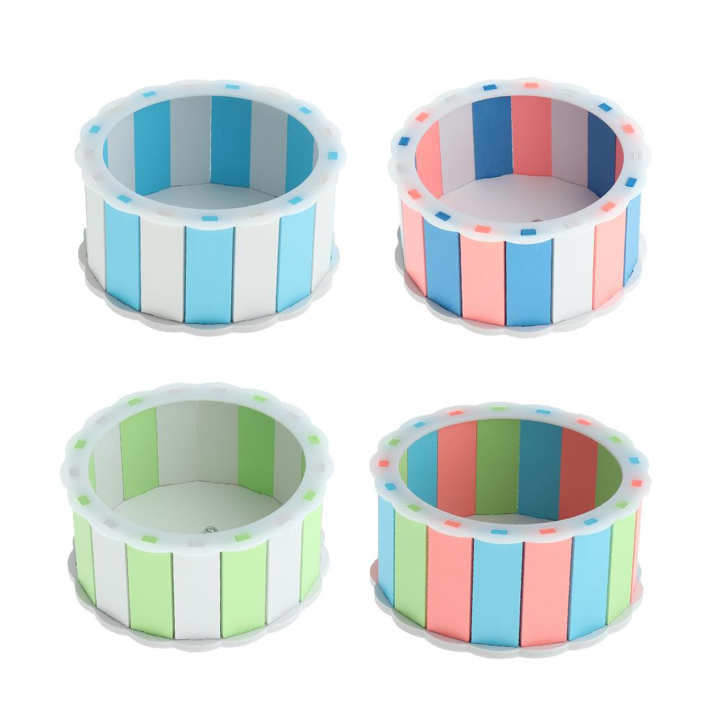 Hamster Running Wheel Toy Exercise Running Toy for Small Animal Colorful