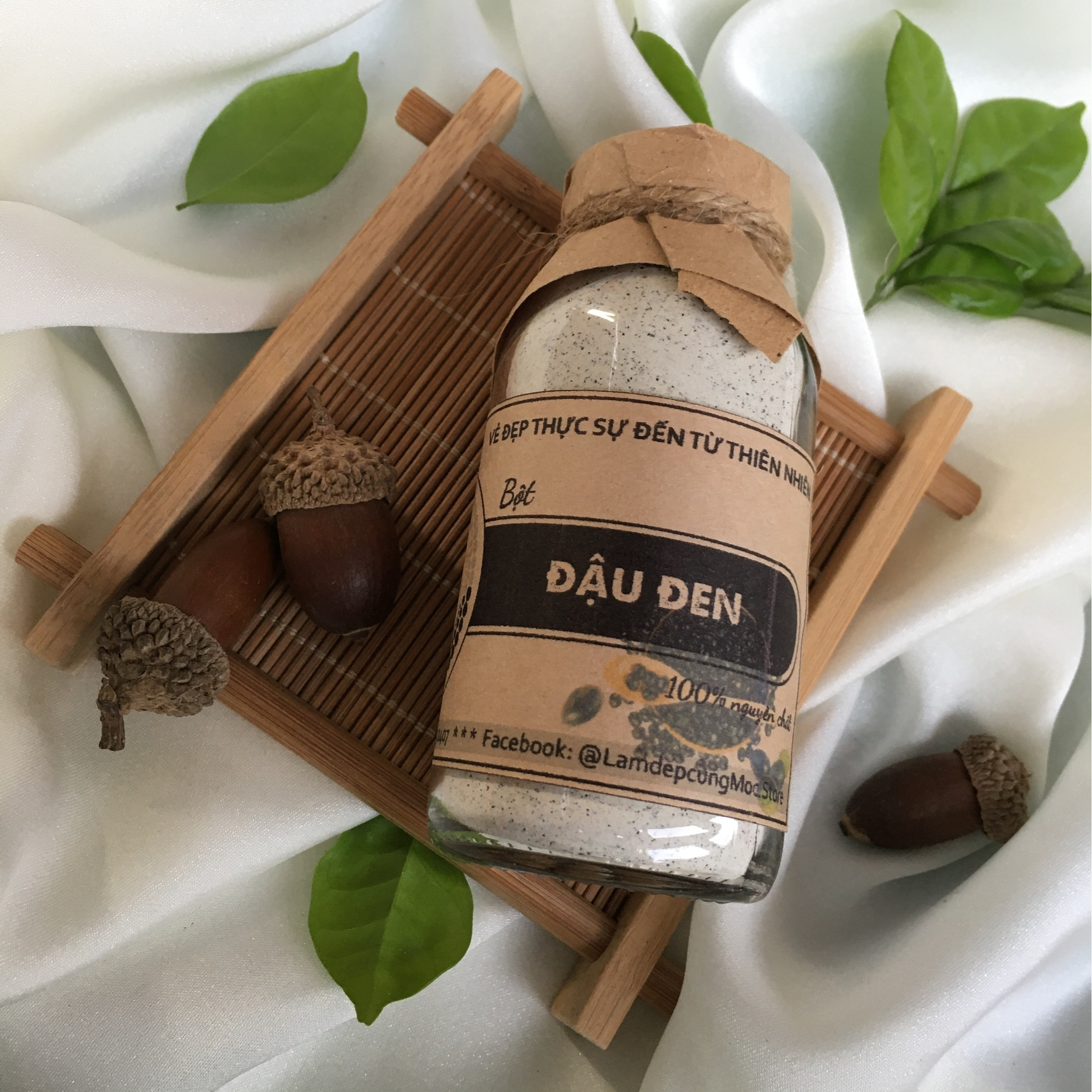 Bột đắp mặt Đậu Đen dưỡng ẩm nguyên chất 200ml