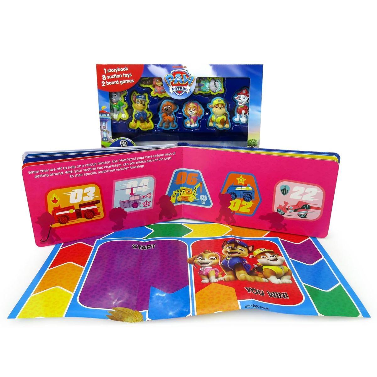 Sách Nick Paw Patrol Stuck On Stories