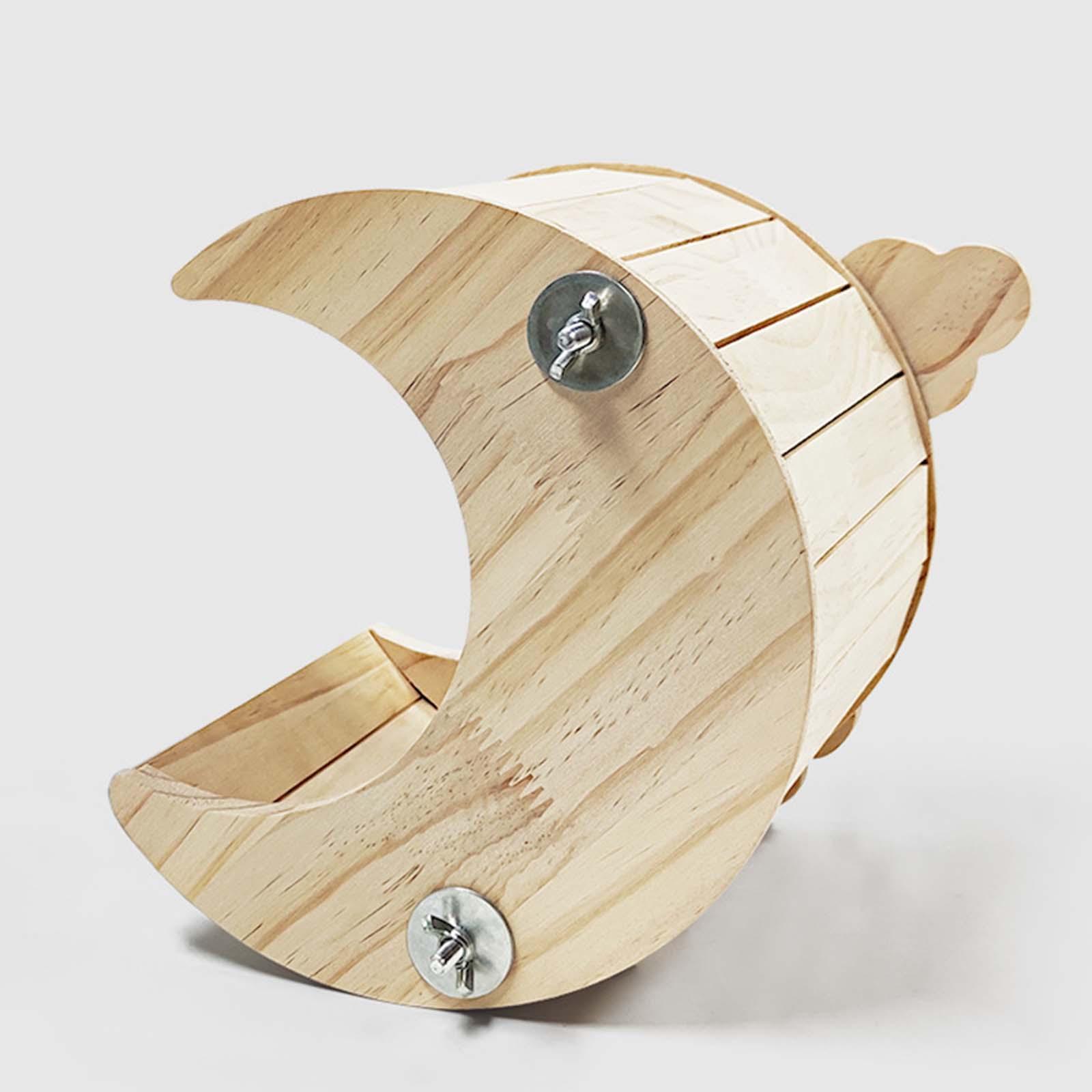 Hamster House Hut Wooden Rabbit Castle for Rat Small Animals Hamsters