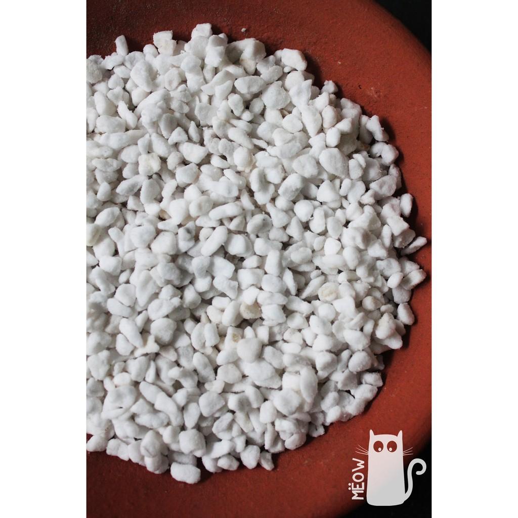 Đá PERLITE size 3-6mm nhẹ xốp | Giá thể trồng sen đá, xương rồng, cây nội thất