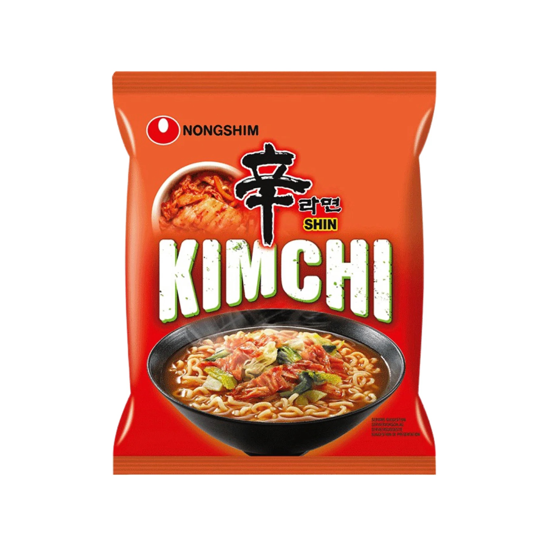 (COMBO 5 GÓI) MÌ SHIN KIM CHI 120G