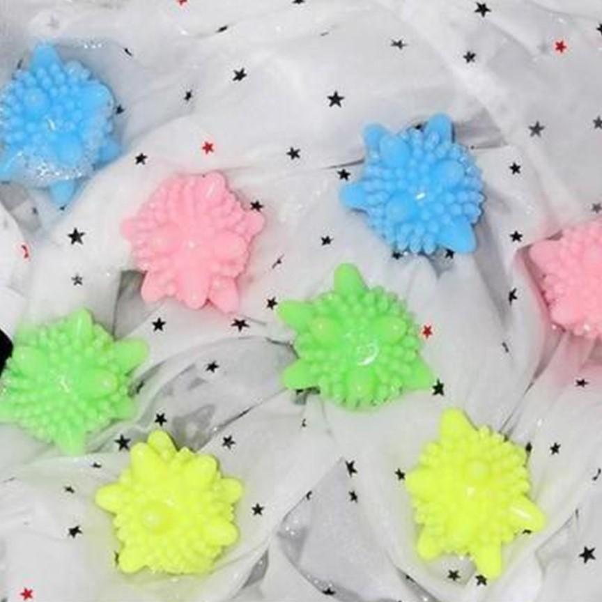 Combo 10 Bóng Giặt Cầu Gai Chống Rối Quần Áo Khi Giặt - Vận Chuyển Miễn Phí Toàn Quốc
