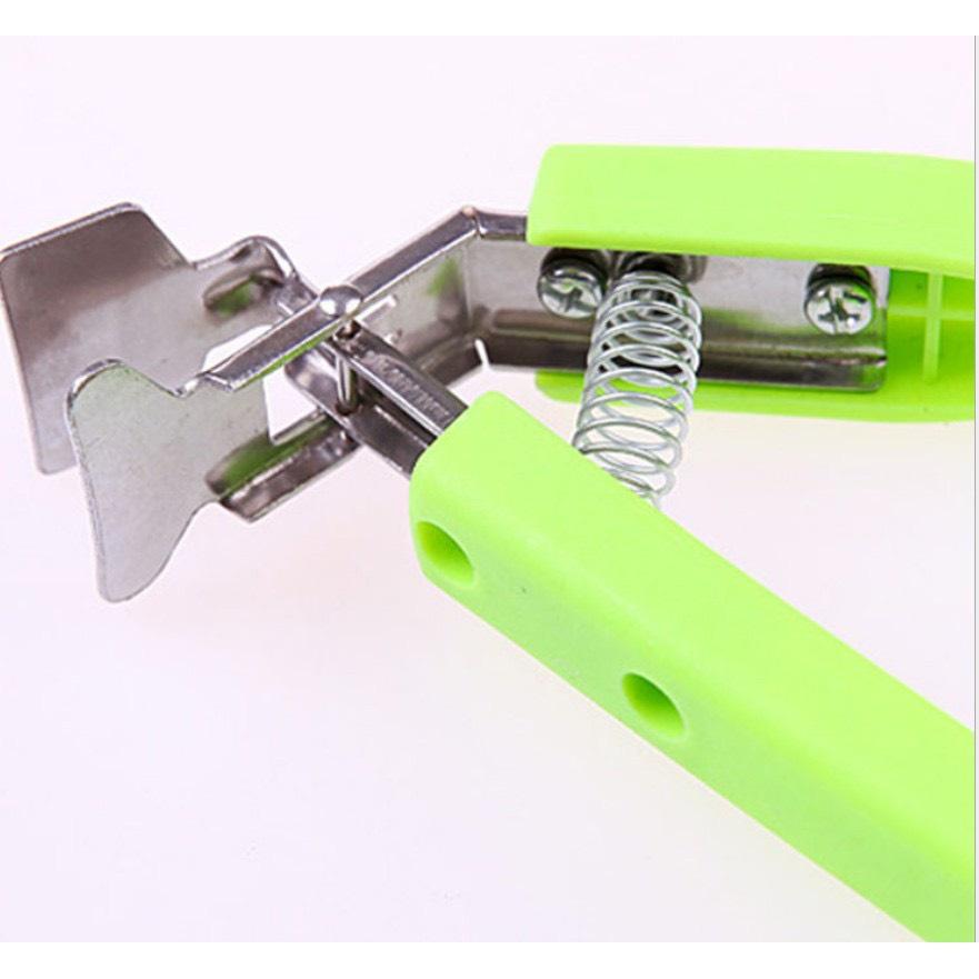 Kẹp Gắp Đồ Nóng, Đồ Hấp KIM LOẠI Thông Minh - Dụng Cụ Gắp Inox Có Lò Xo