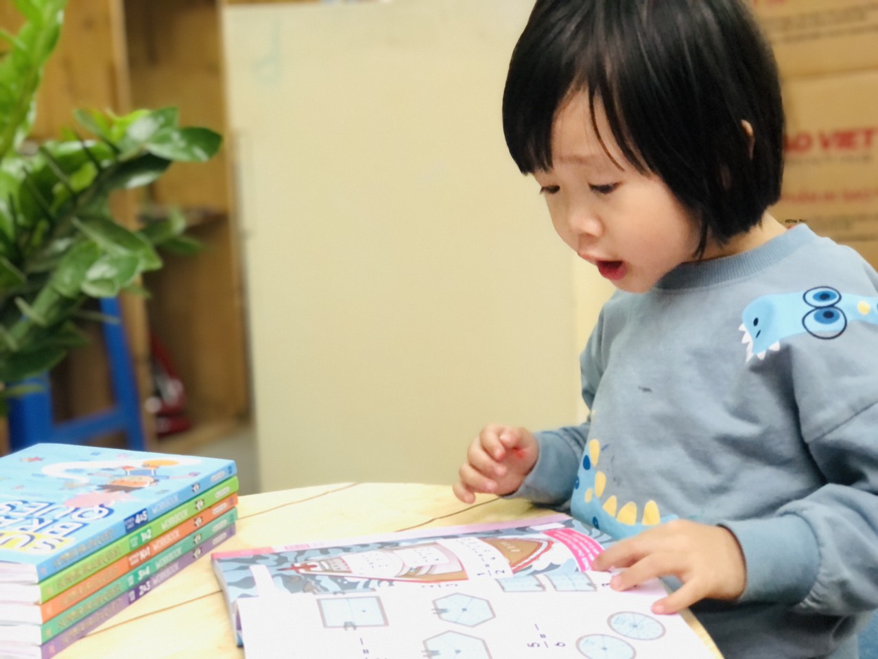 Sách sunner brain quest k1 phát triển tư duy iq cho bé - in màu ( 4 - 5 tuổi )