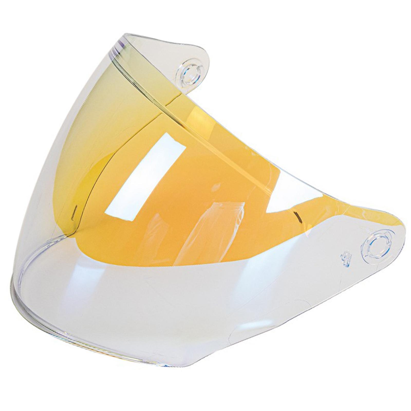 Helmet Visor Shield ,Open Face Shield Motorbikes Supplies Helmet Glass Fits for Kyt Nfj Helmets Easy to Install