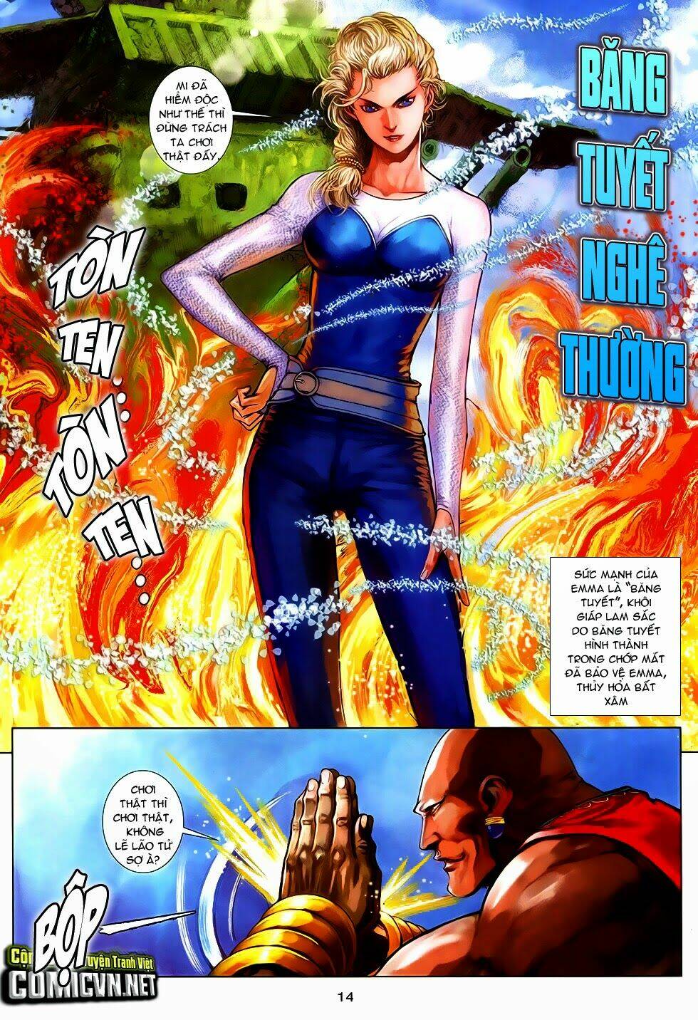 ba động quyền z hadouken zero chapter 8 14