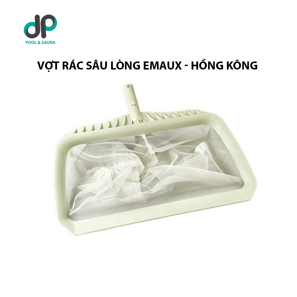 Vợt rác Emaux CE101 - Sâu lòng,  lưới Polyester vô cùng chắc chắn