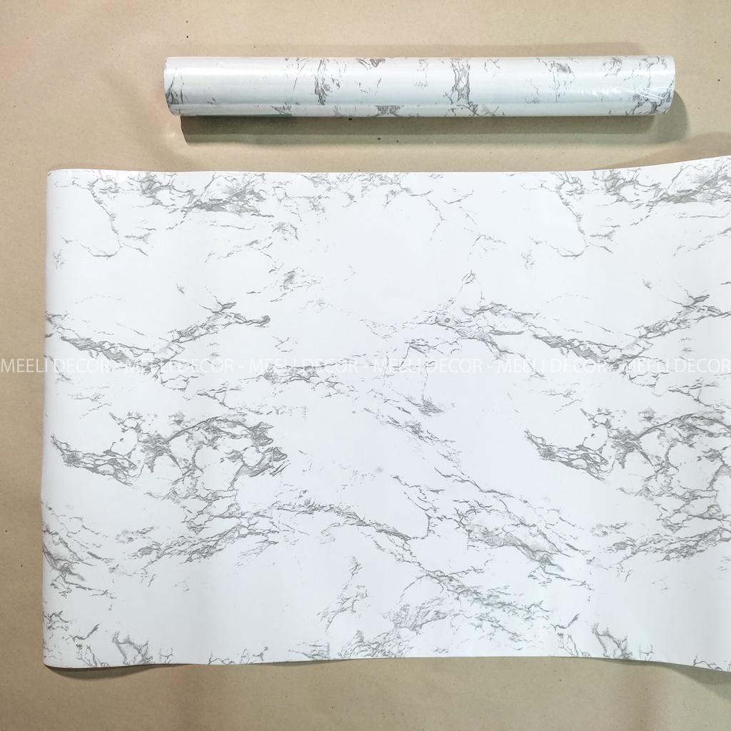 10 mét dài giấy dán tường giả đá, sẵn keo dễ dán, pvc chống thấm nước, kt 10m x 45cm, ME13