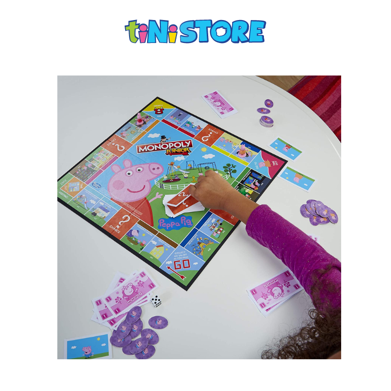 Bộ đồ chơi cờ tỷ phú hình Peppa Pig Monopoly