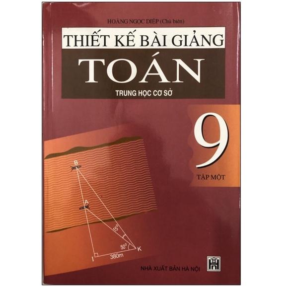 Sách Combo Thiết kế bài giảng Toán 9
