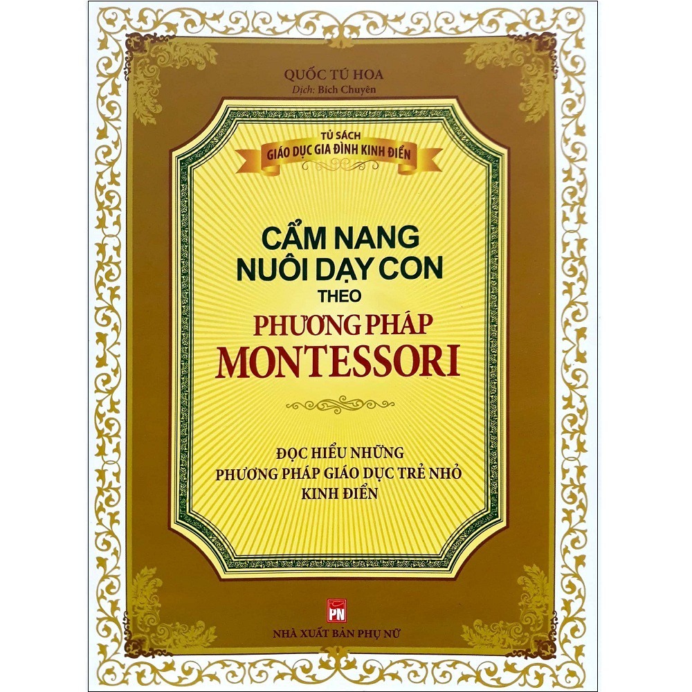 Sách: Combo 3 Cuốn Phương Pháp Giáo Dục Montessori