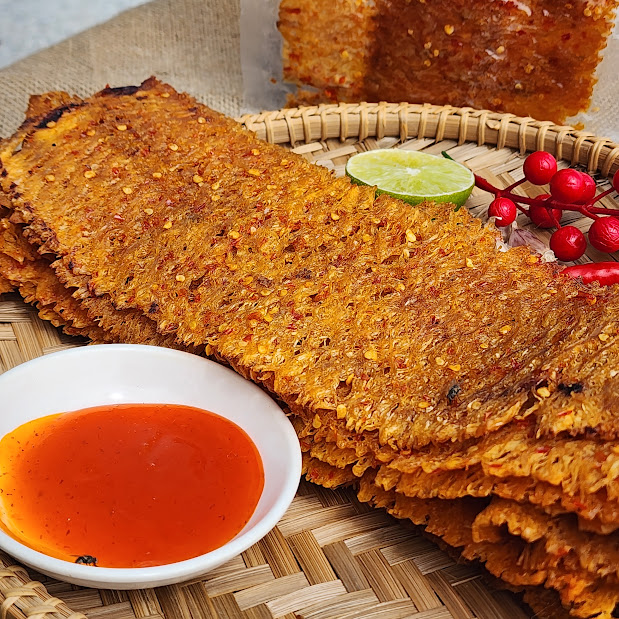 ️ Đặc Sản Nha Trang-Mực Tẩm Gia Vị Cán Mỏng, Cay, Dai, Đậm Đà, Thơm Ngon, Seavy Gói 100g ️