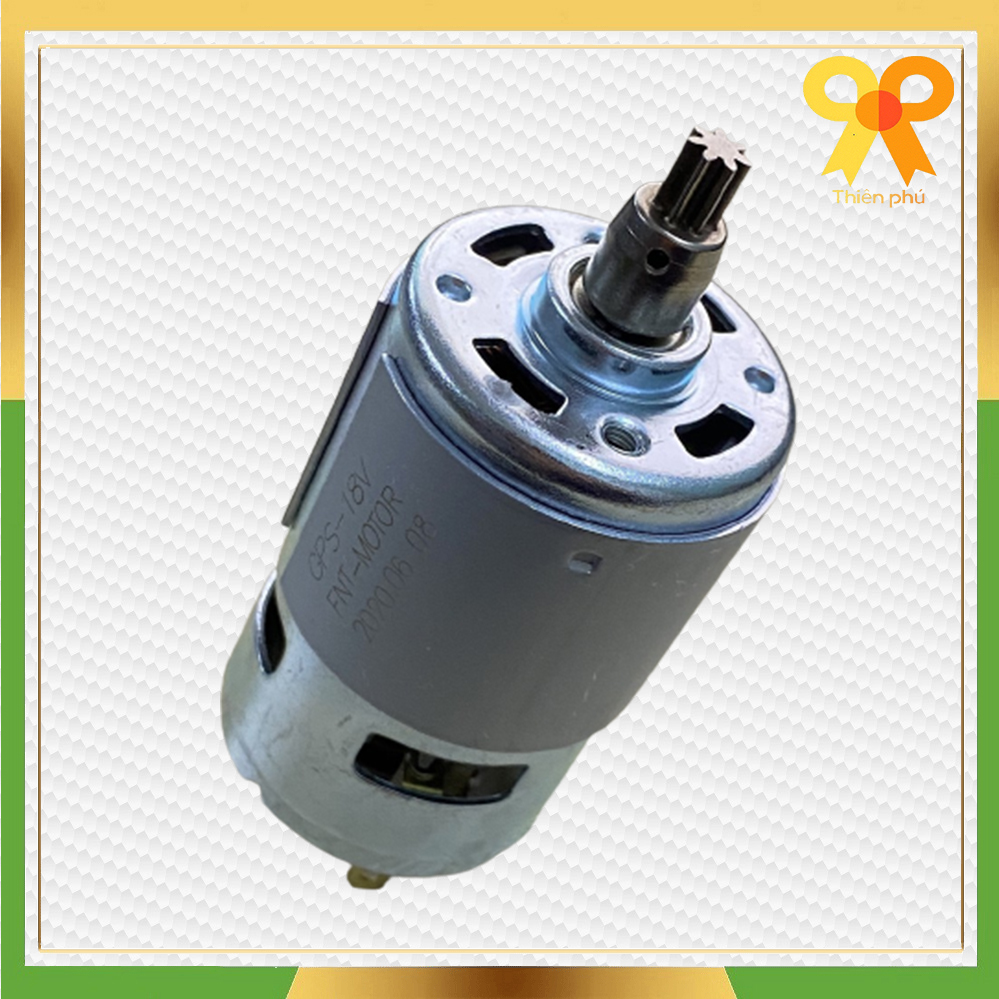 Motor 775 nhông dài 7 răng dùng cho máy vặn bu lông pin - Có 18V và 21V loại tốt