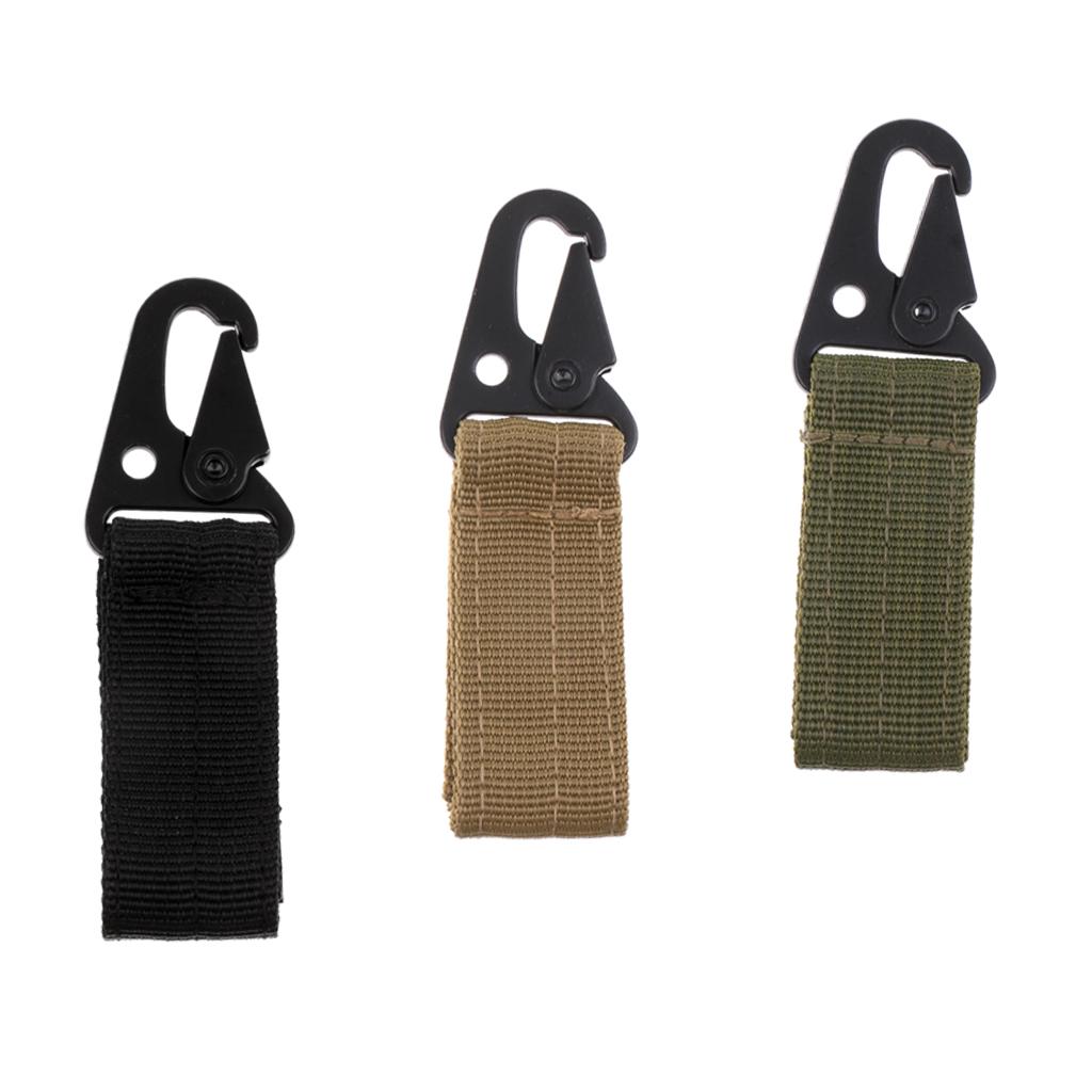 Multi-functional Outdoor Keychain Webbing Buckle,Hiking,Hunting,Camping