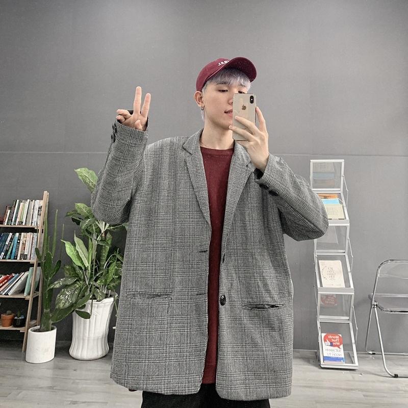 Sale 50% áo blazer unisex nam nữ áo vest hang quốc