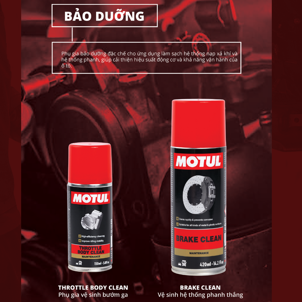 Phụ gia vệ sinh bướm ga xe ô tô - THROTTLE BODY CLEAN 150ml