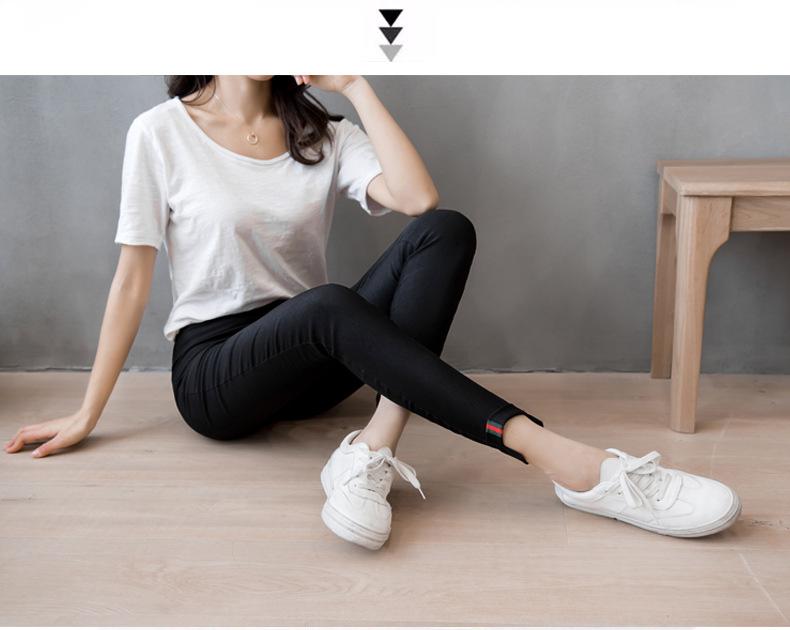 QUẦN legging nữ màu đen form ôm người dáng dẹp Hàn quốc