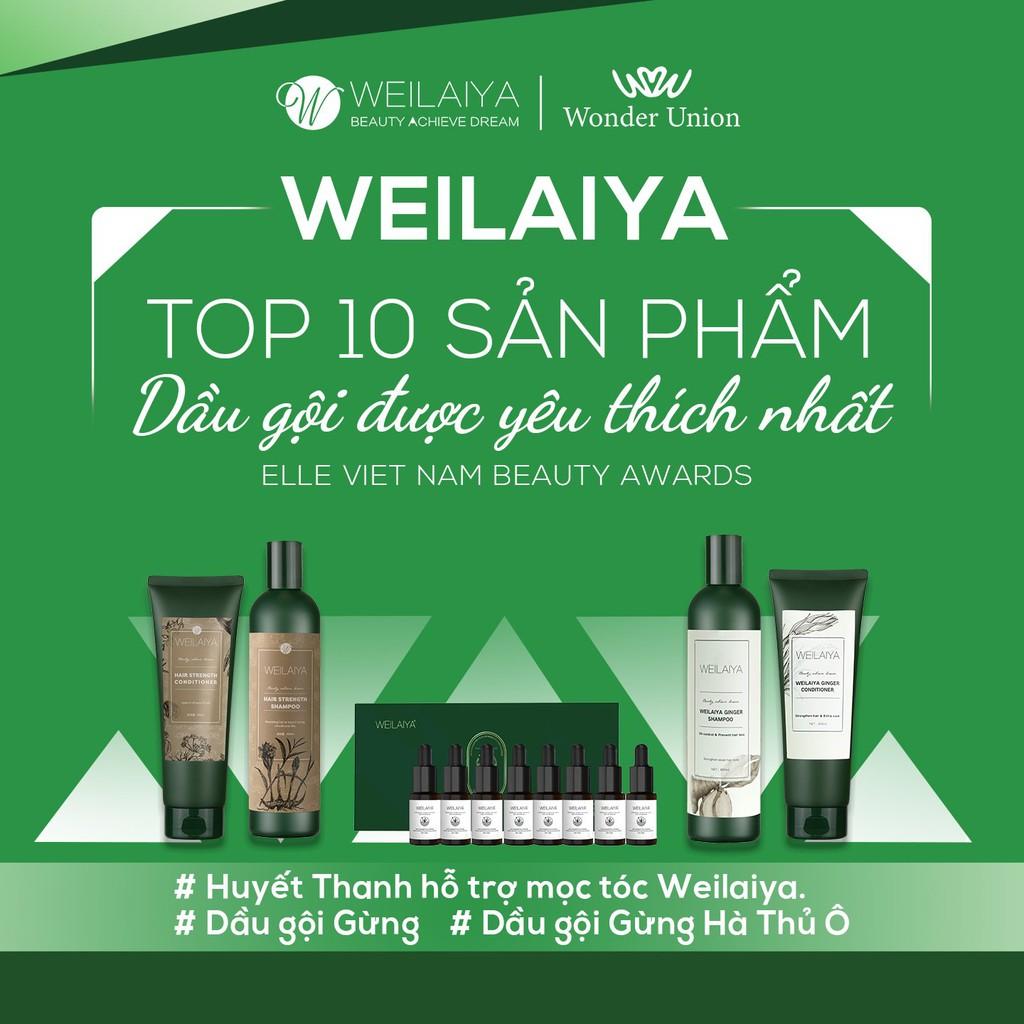 Huyết thanh Serum Weilaiya Chính Hãng Hỗ Trợ Mọc Tóc Hiệu Quả Sau 12 Tuần sử dụng - Hộp 8 lọ 5ml