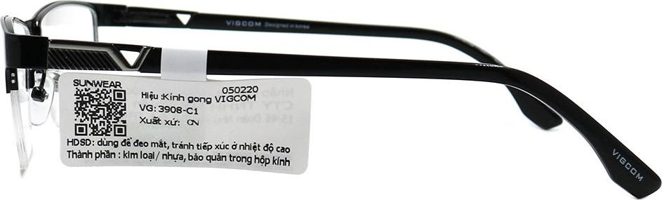 Gọng kính chính hãng Vigcom VG3908