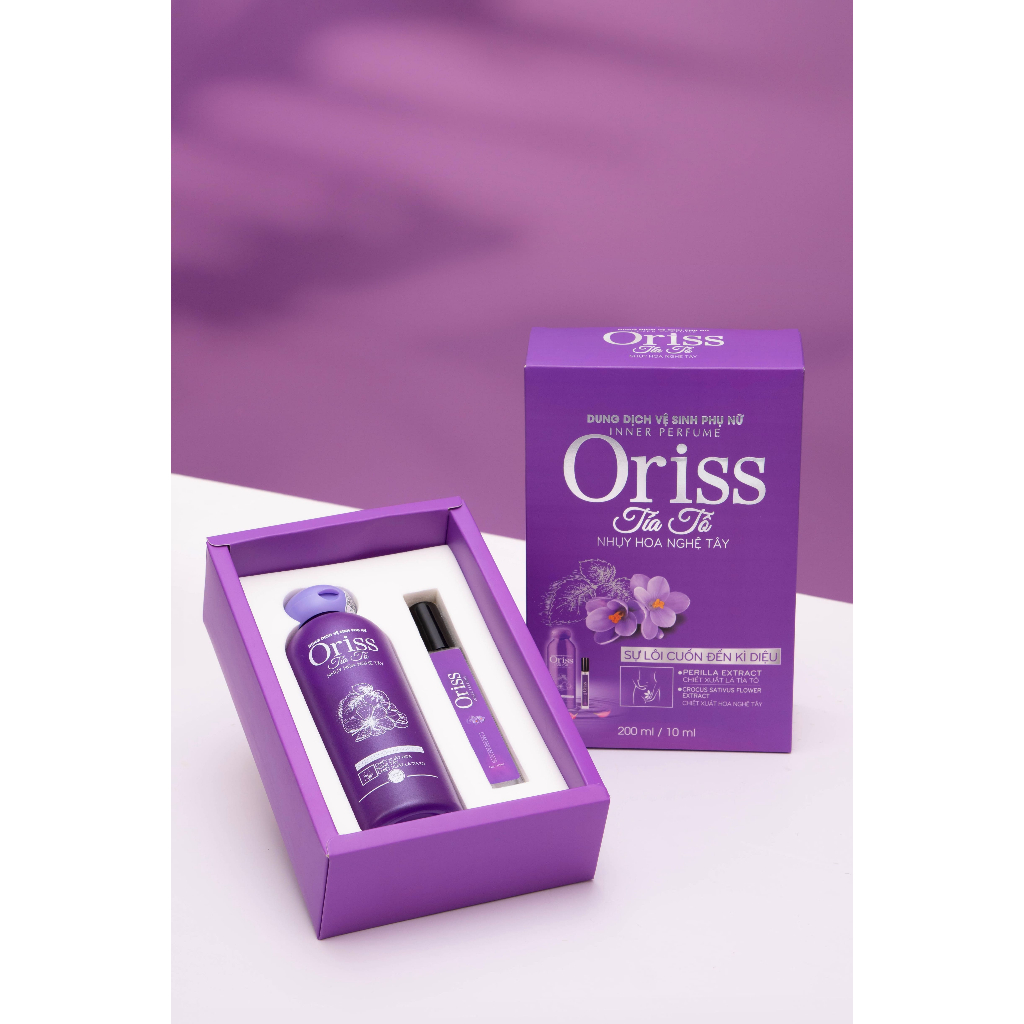 Dung Dịch Vệ Sinh Nữ Oriss Tía Tô 200ml