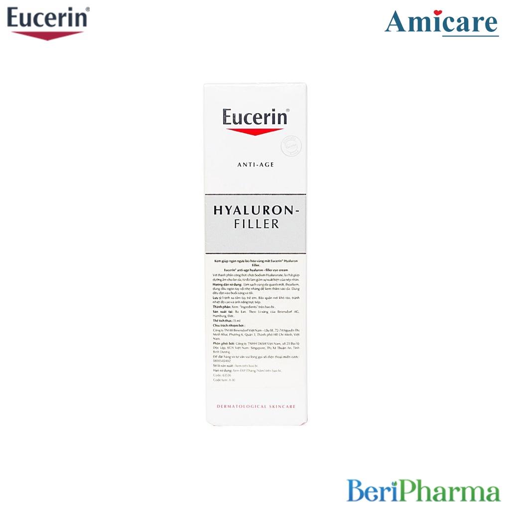 Eucerin Kem Ngăn Ngừa Lão Hóa Cho Vùng Mắt Hyaluron Filler 15ml