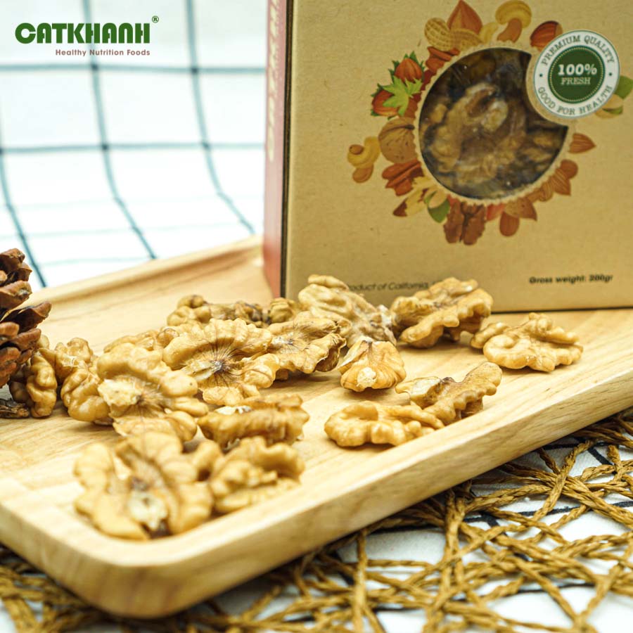 Nhân Óc Chó Cát Khánh hộp 200gr - Nhập khẩu Mỹ