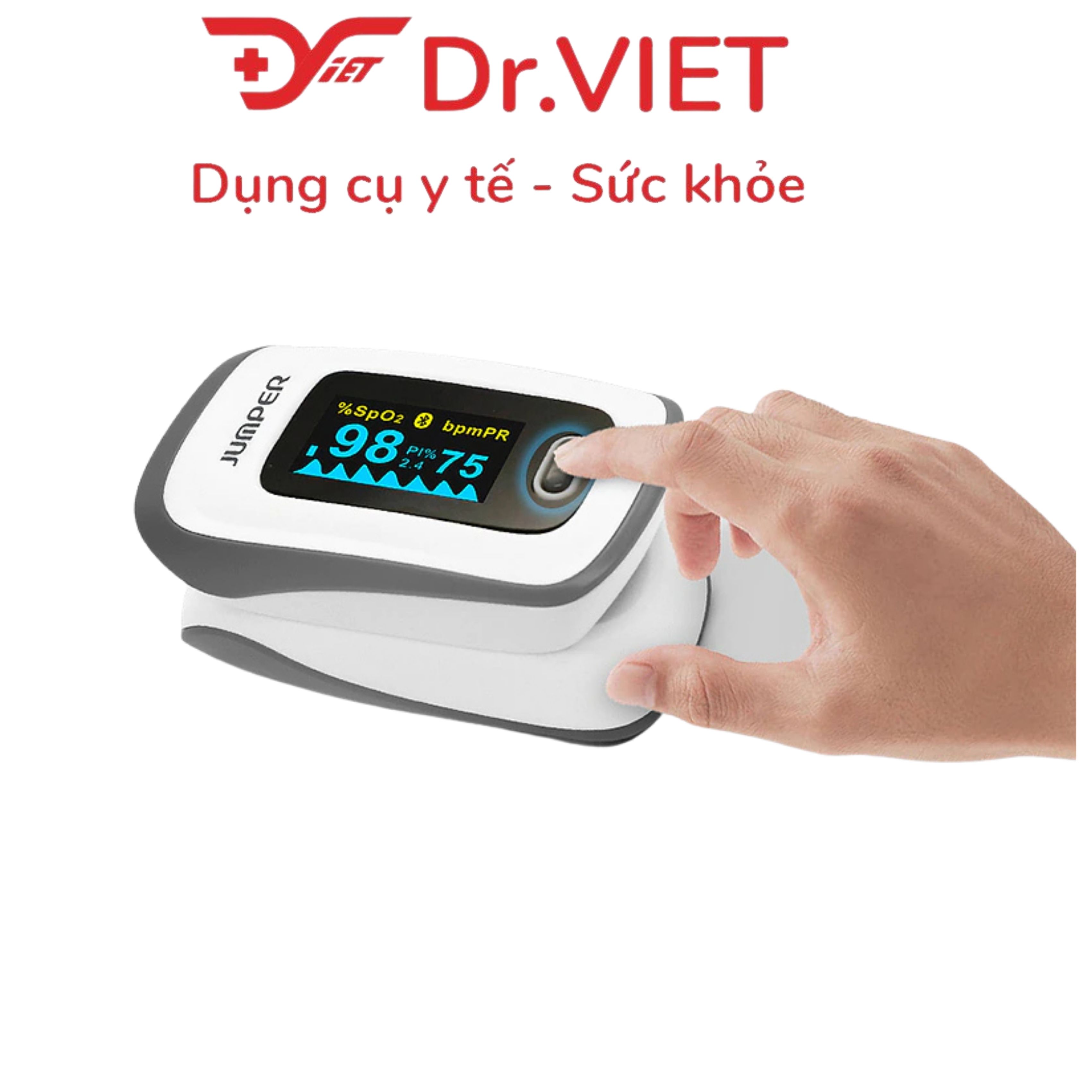 Máy đo nồng độ oxy máu JUMPER JPD-500F