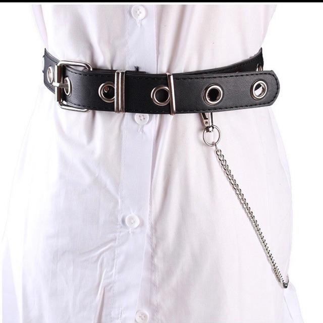 THẮT LƯNG LỖ CÓ KHUYÊN DÂY XÍCH