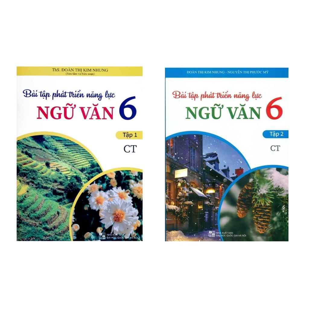 Sách - Combo Bài tập phát triển năng lực Ngữ Văn 6  -