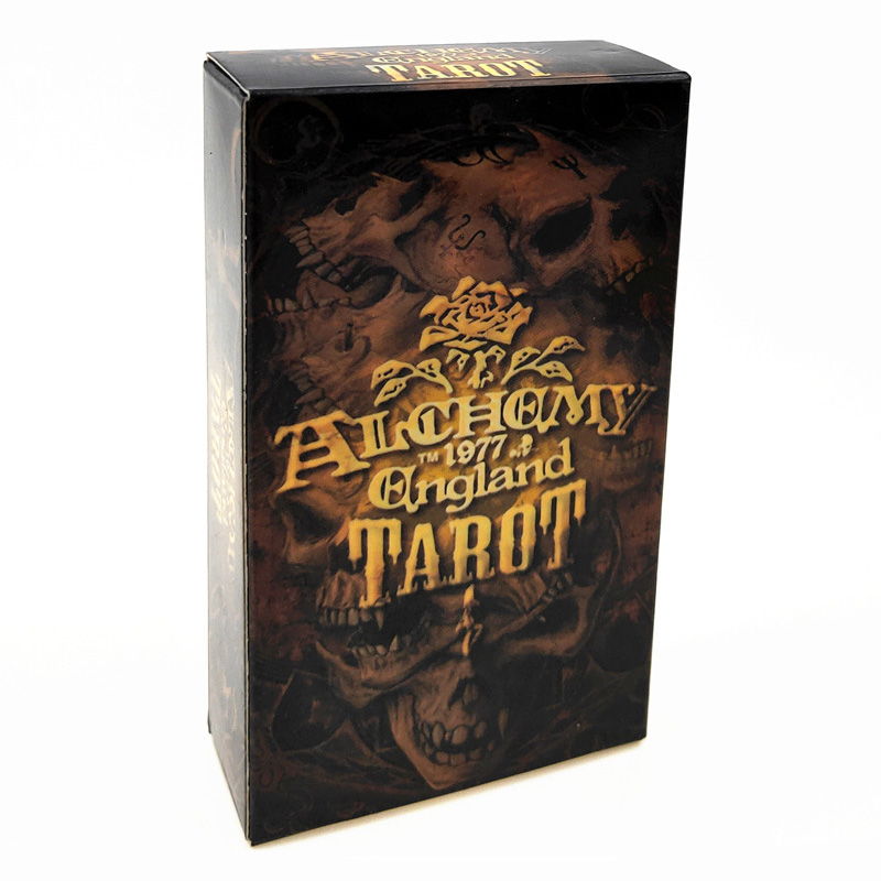 Combo Bộ Bài Bói Alchemy 1977 England Tarot Cao Cấp Bản Đẹp và Khăn Trải Bàn Cao Cấp