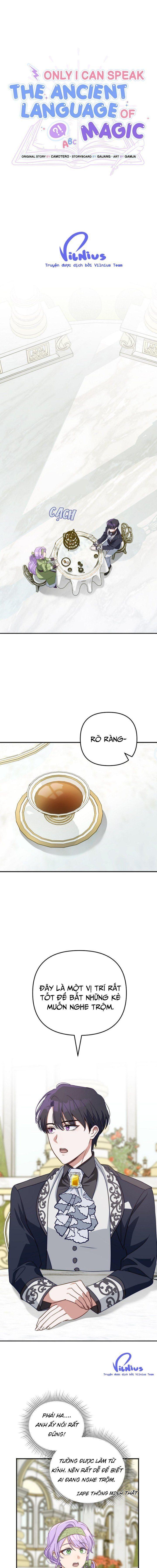 tôi là người duy nhất có thể nói được ngôn ngữ cổ đại chapter 7 1