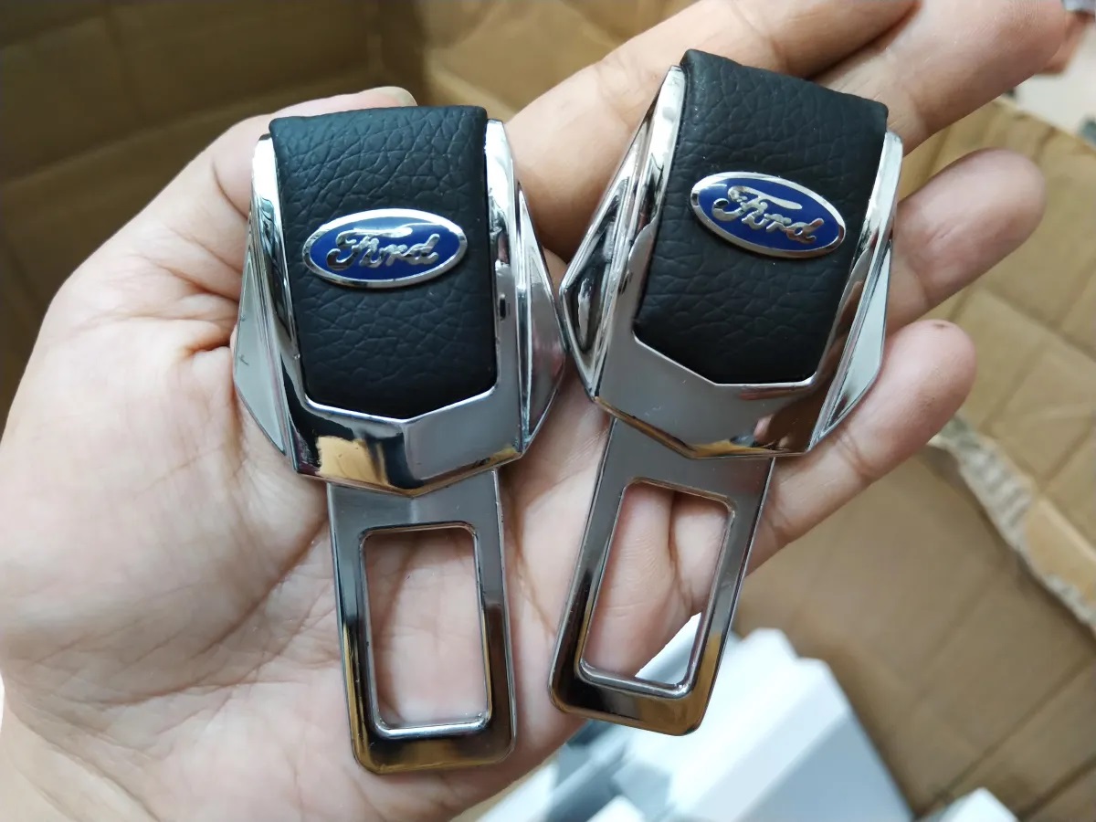 Bộ 2 Chốt ngắt tiếng kêu, chốt cài Khóa dây an toàn Ô tô FORD