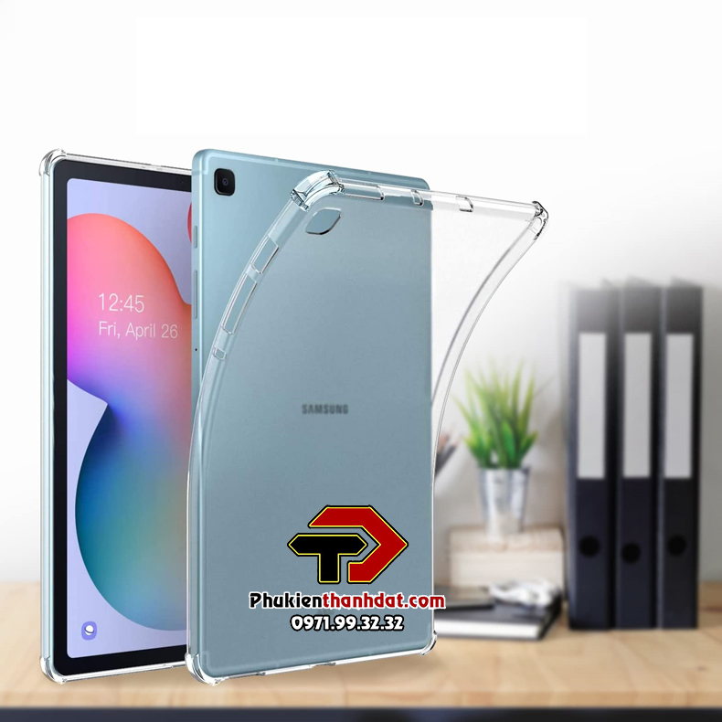 Ốp lưng dành cho SamSung Galaxy Tab S6 Lite 2022 P613/P619, Tab S6 Lite P610/P615 trong suốt chống sốc