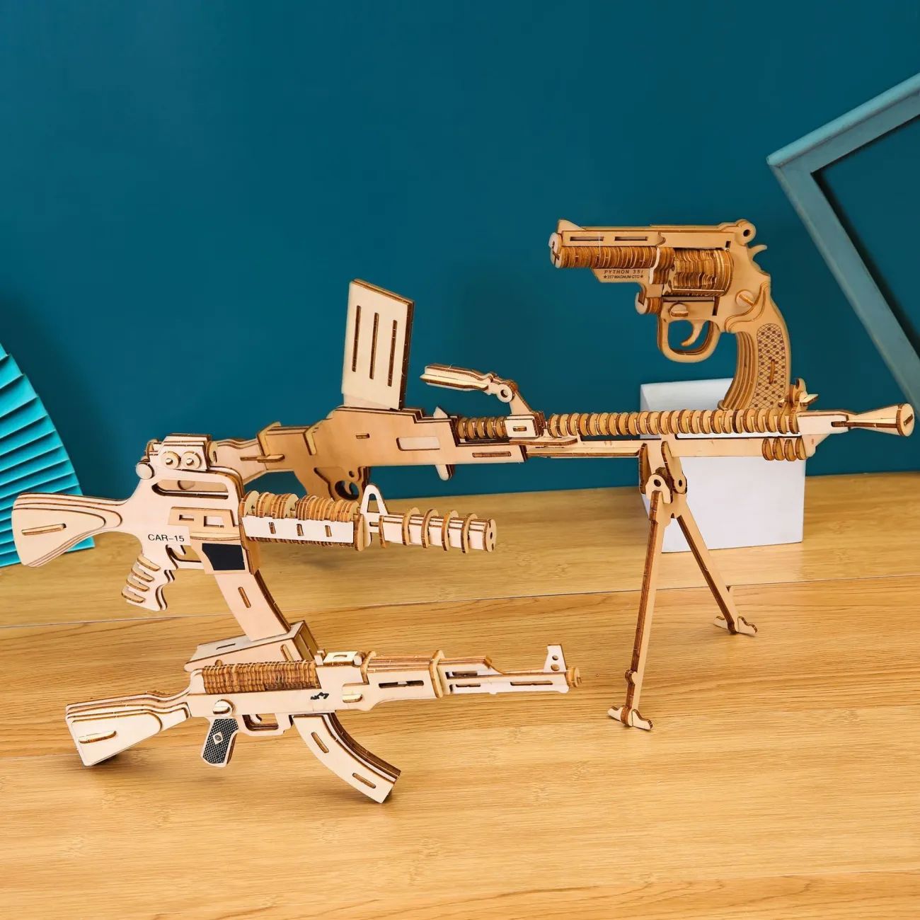 Đồ chơi lắp ghép gỗ 3D Mô hình Đồ chơi quân Sự Laser