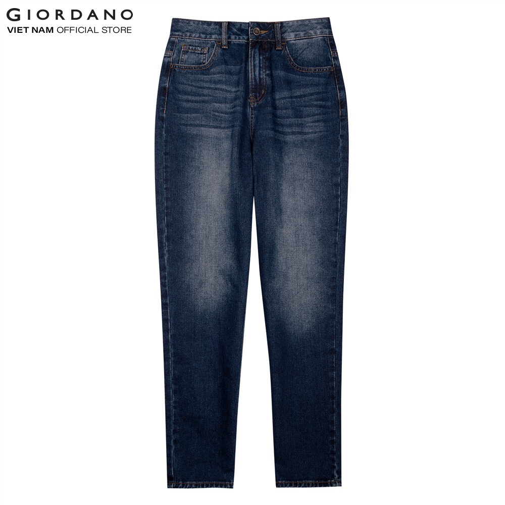 Quần Jeans Dài Ống Suông Nữ Giordano 05410015