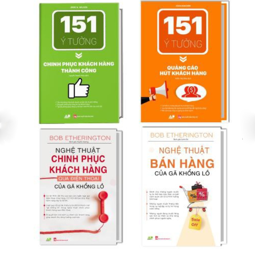 Combo Bộ Sách Đỉnh Cao Bán Hàng