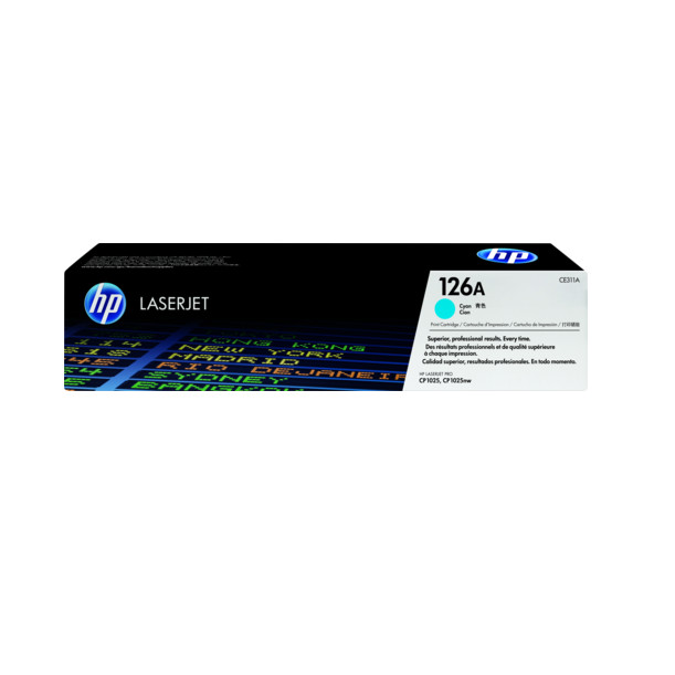 Hộp mực HP 126A Cyan Original LaserJet Toner Cartridge - Hàng chính hãng