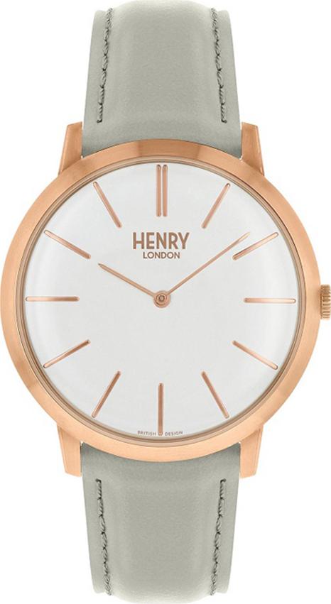 Đồng Hồ Đôi Dây Da Henry London HL40-S-0290 - HL34-S-0220 Iconic