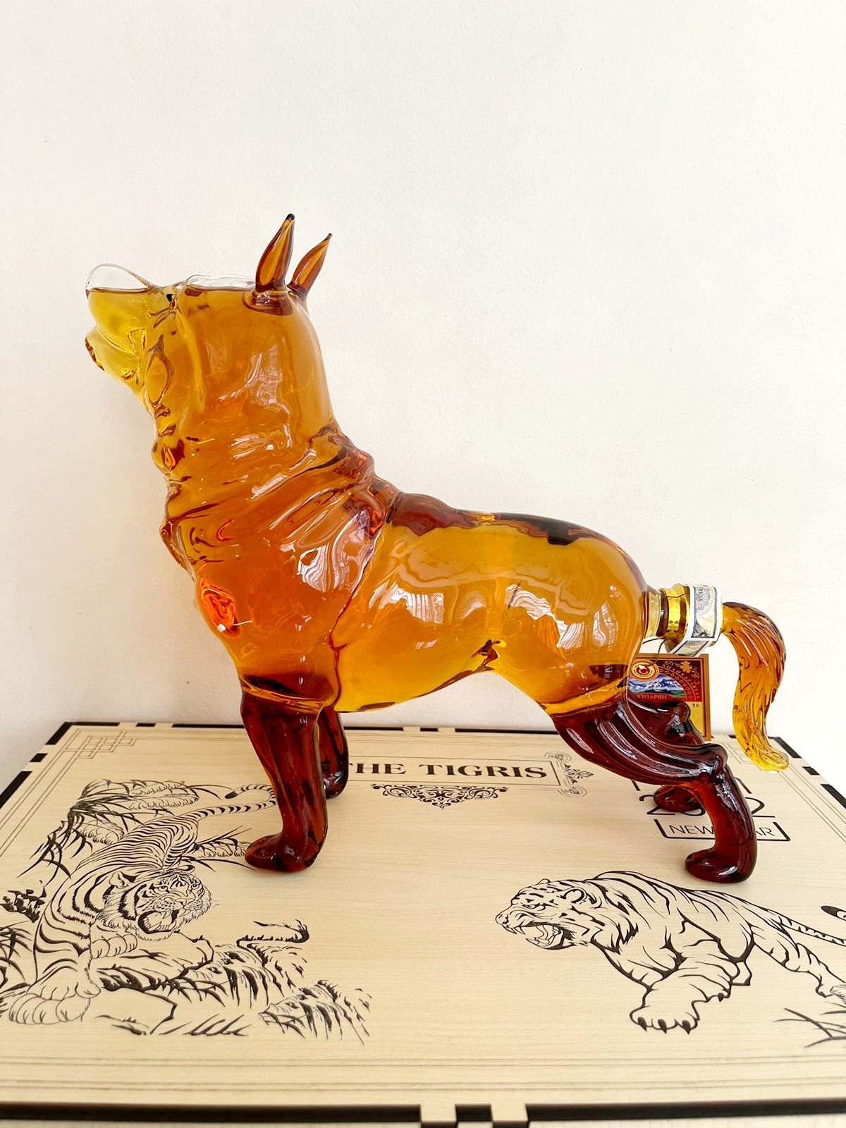 VỎ CHAI THỦY TINH HÌNH CHÓ