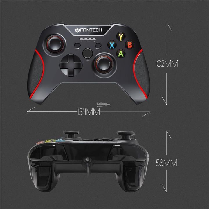 Tay Cầm Chơi Game Có Dây Fantech GP11 SHOOTER Dùng Được Cho PC, Console, Smart TV - HÀNG CHÍNH HÃNG