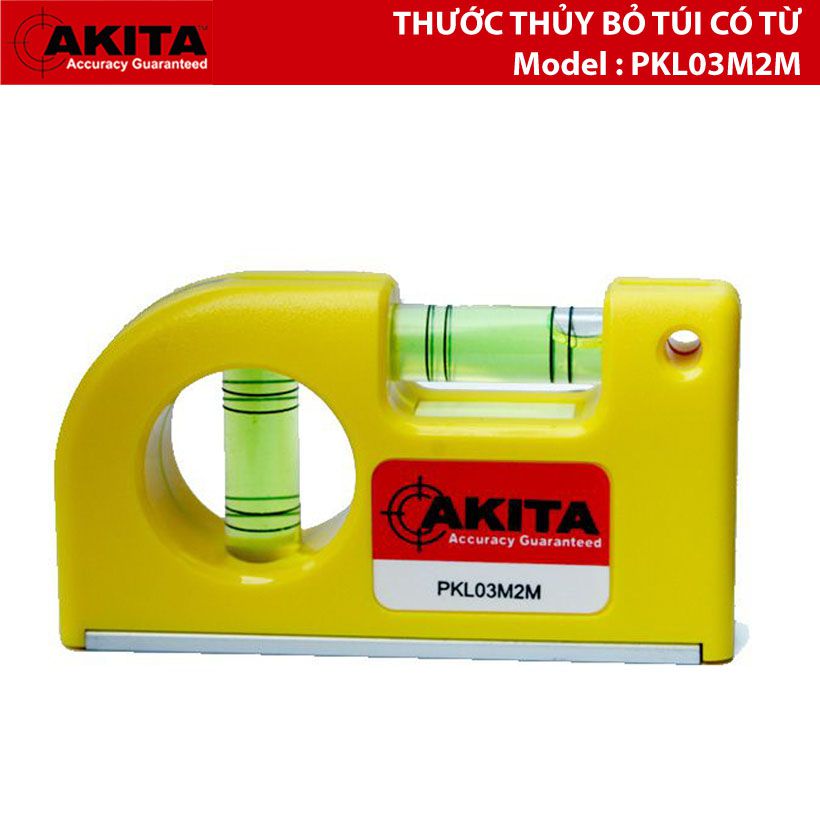 Thước thủy bỏ túi 3&quot; Akita