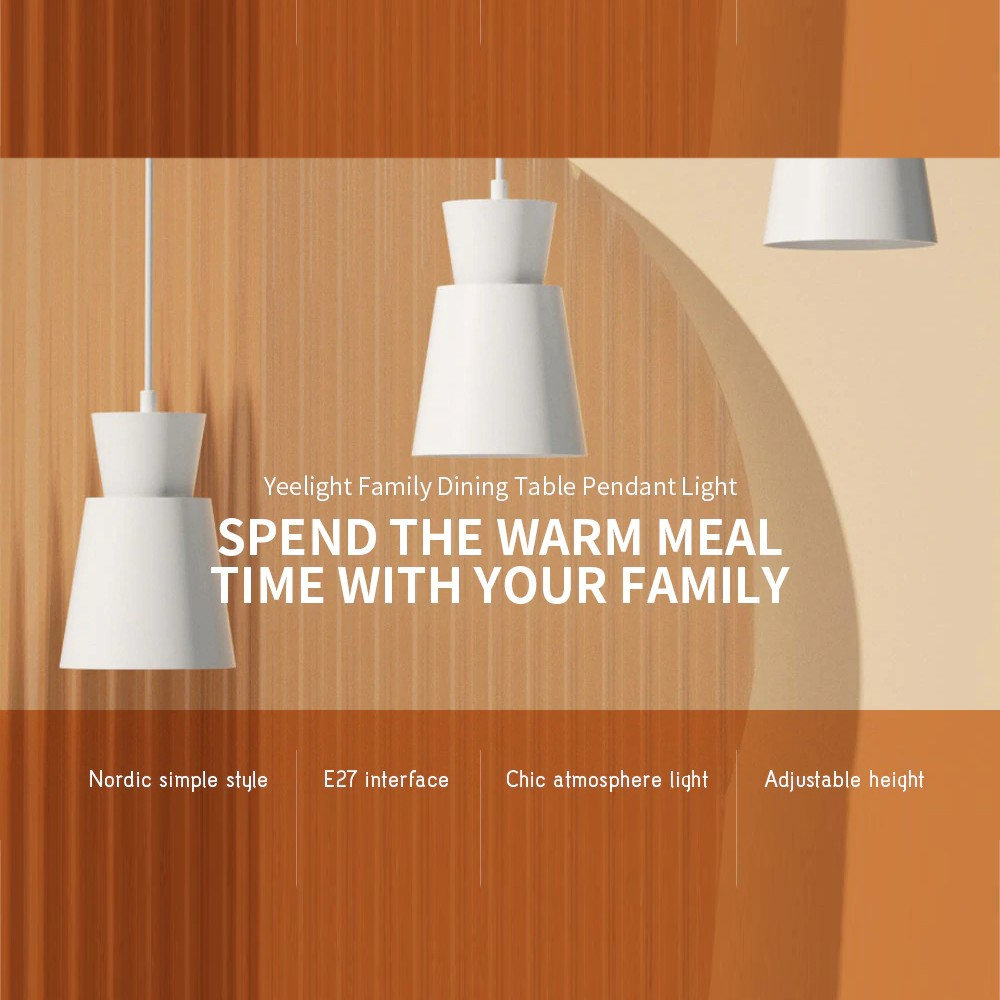 Xiaomi Youpin Đèn Chùm Yeelight E27 Công Suất Cao 220-240V