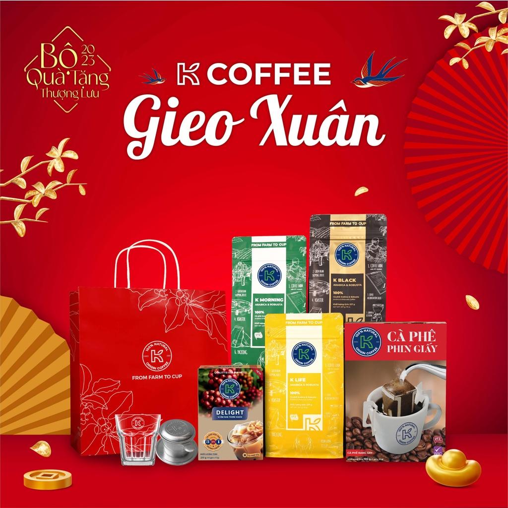 Set quà tết Gieo Xuân KCoffee 2023