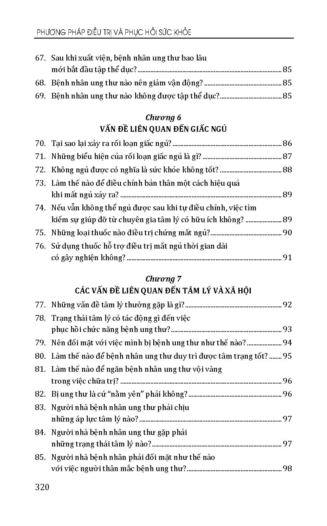 Phương Pháp Đieu Trị Bệnh Ung Thư Và Phục Hồi Sức Khoẻ