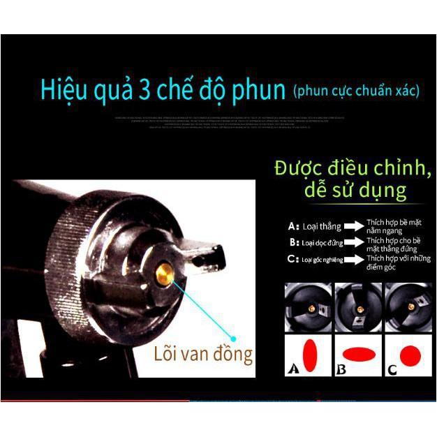 Máy phun sơn điện cao áp 800W đa năng HD3010