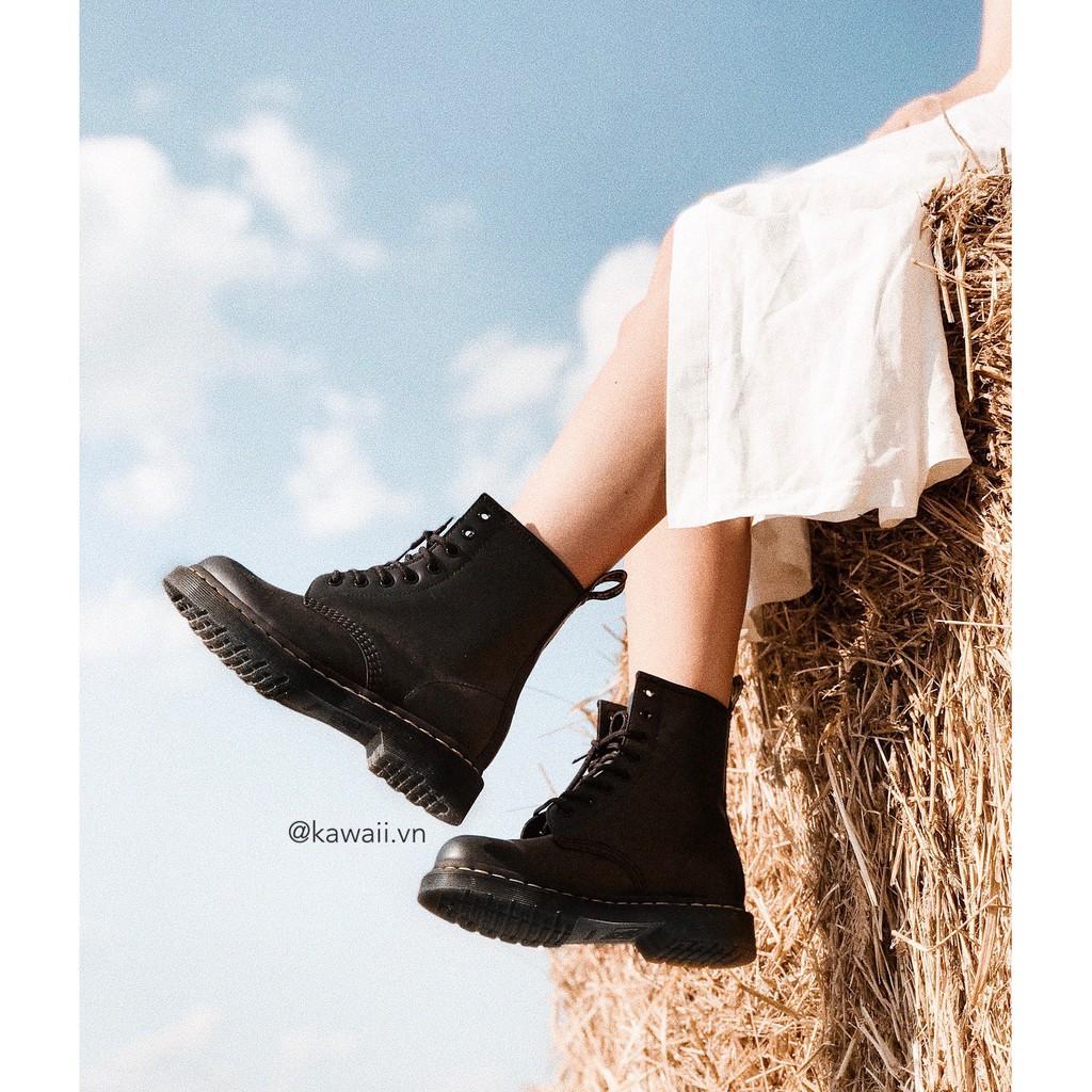 Giày ORIGIN BOOTS cổ cao chất da lì cao cấp đế 3,5cm